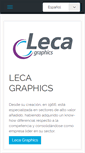 Mobile Screenshot of lecagraphics.com